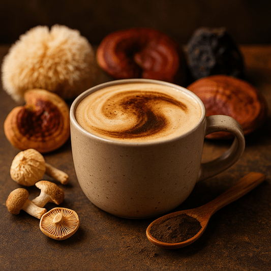 Black Gold Shilajit Mushroom Latte: Energy, Focus & Immunity | Life & Earth - Life&Earth 