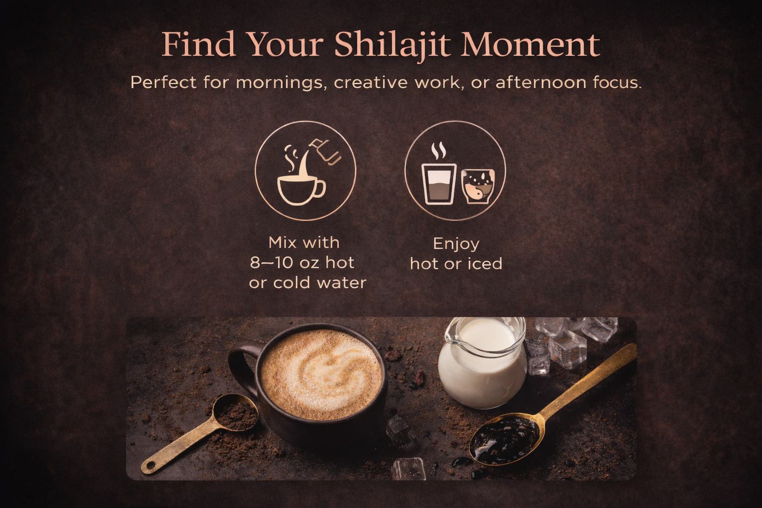 Shilajit Mushroom Latte - Image 6