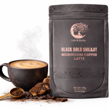 Shilajit Mushroom Latte