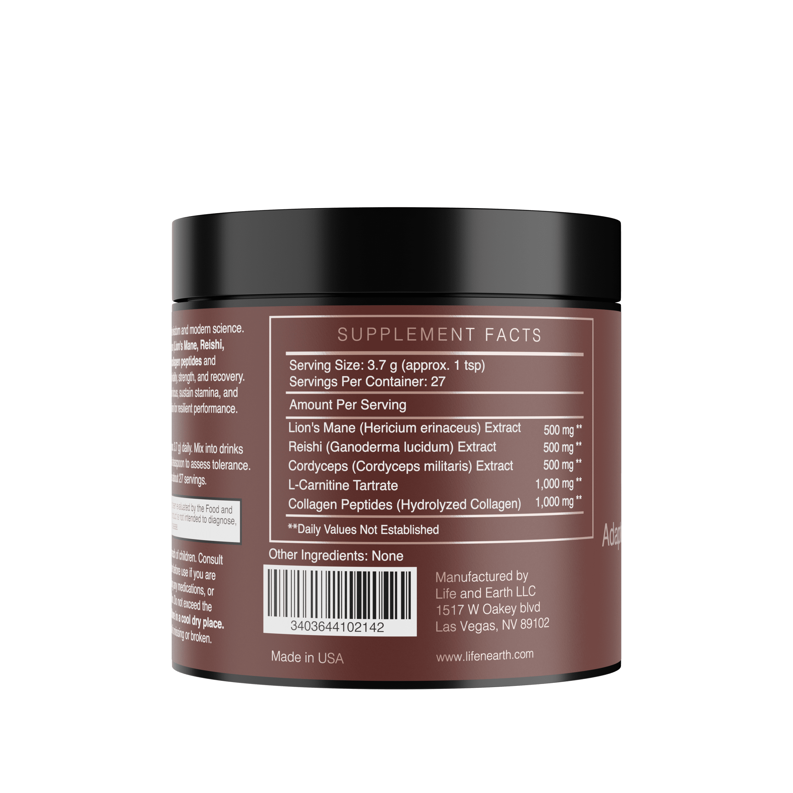 Adaptogenic Mushroom & Peptide Blend - Image 5