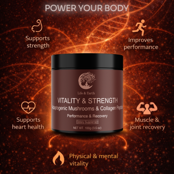 Adaptogenic Mushroom & Peptide Blend